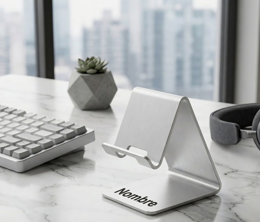 Soporte de móvil personalizable